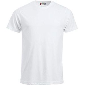 CliQue Nieuw klassiek T-shirt voor heren, Wit, L