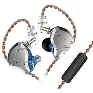 KZ ZS10 Pro In-ear koptelefoon 4BA + 1DD Hybrid, 10 eenheden, HiFi-bas-oortelefoon, oordopjes voor bij het sporten, elimineert lawaai