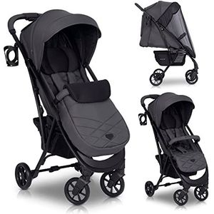 SaintBaby Iron 02 Buggy Volt Black 22 kg draagkracht bij slechts 7 kg eigen gewicht