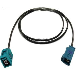 QTAZMJPB Fakra Z SMB Socket naar Jack voor GPS Antenneverlenging rg174 50 Ohm kabel 50 cm 1/2/3/5/6/9/10 m (Kleur: 50 cm)