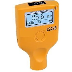 Autolak Tester Laagdiktemeter LS236 Drie-kleuren LCD Dubbel scherm Identificatie Gegalvaniseerd Ferro Aluminium Metaalplamuur