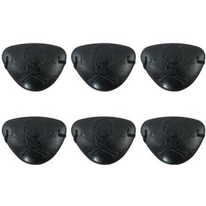 Piraten-oogpatch, 6-delig, voor cosplay-festivalshow