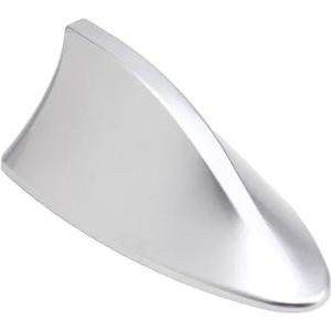Audio- & videoantennes voor auto Autoradio Haaienvinantenne FM-signaalontwerp Geschikt voor universele auto's Antennes Auto-exterieur Styling Vervanging Autoradio Antenne(Silver)