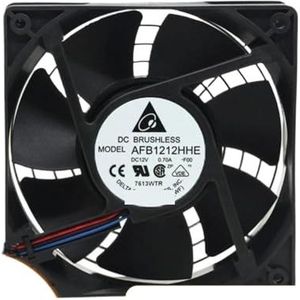 Voor Delta AFB1212HHE 12038 12CM 12V 0,70A Snelheidsmeting Grote Luchtvolume Koelventilator, 120x120x38mm