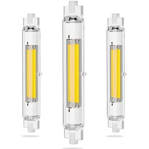 R7S - 30W - LED Lamp - Koud Wit - 118mm - Dimbaar - 3-pack