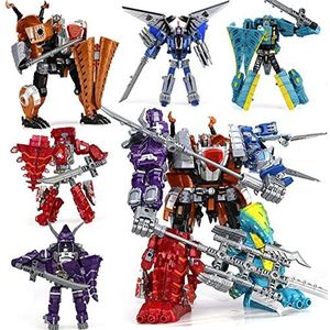 Transformbots Toys: Transformbots Toy Robots, speelgoed for kinderen van jaar en ouder, inch hoog