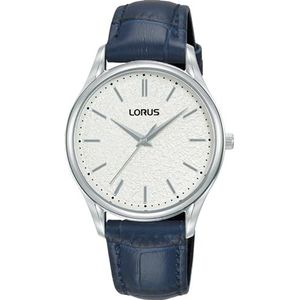 Lorus Vrouw Womens analoge Quartz horloge met lederen armband RG221WX9, Blauw