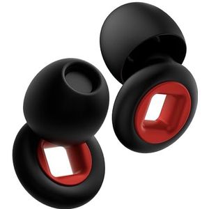 LOZIEMI stille oordopjes voor slaap en ruisonderdrukking – superzachte, herbruikbare gehoorbescherming van flexibele siliconen voor slaap,Concerten Geluidsgevoeligheid - 8 oordopjes in XS/S/M/L 28dB