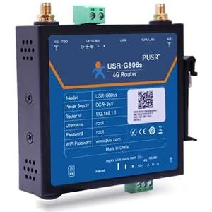 Lubeby Smart 4G industriële LTE WiFi Router RS485 Haven Twee LAN Havens usr-G806S x 1 Reeks