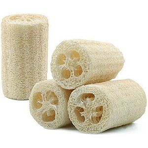 5 STKS/10 STKS Douche Spons Scrubber Natuurlijke Loofah Luffa Scrubber Keuken Schoon Schotel Rag (5 STKS)