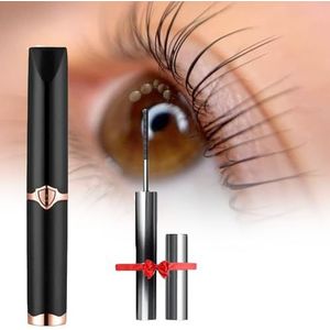 Nuvaia Lash Curler,Nuvaia Eyelash Curler Lash,Lift Pro + Magic Mascara,Tinkerblush Heated Eyelash Curler,Rechargeable Electric Heated Eyelash Curler For Women (BLACK)