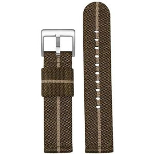 InOmak Canvas Watch Band 18-24 mm NATO horlogeband, 24mm, Nylon