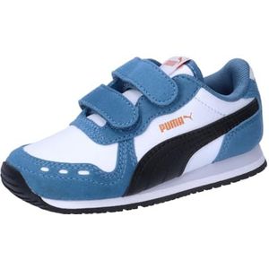 PUMA Cabana Racer SL 20 V Inf Babyschoenen, uniseks, Puma meerkleurig (White PUMA Zwart Blauw Horizon Esdoorn Syrup), 25 EU