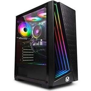 Vibox V-123 Gaming PC • AMD Ryzen 5 5500 4,1 GHz • Nvidia RTX 5060 Ti 8 GB • 16 GB RAM • 1 TB SSD • Windows 11 • WiFi