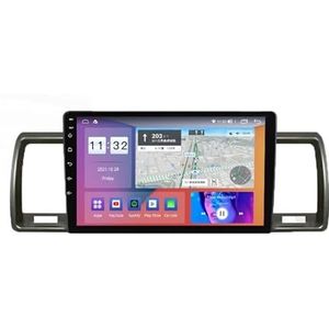 9 inch touch screen multimedia speler bluetooth autoradio voor Toyota Hiace 2004-2019 Android 12.0 Car Stereo gebouwd carautoplay ondersteuning stuurwielbediening wifi 4g gps navigatie (Size : 8+WIFI