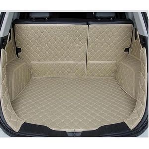 Auto Kofferbakmatten Automat Kofferbak Voor Audi Voor A6 Voor Q3 Voor A4 Voor Q7 Voor Q5 Voor A5 Alle Modellen Op Maat Gemaakte Bagageruimte Auto Kofferbak Mat (Color : Beige)