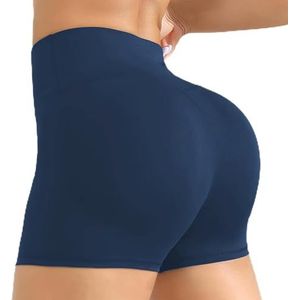 Workout Spandex Shorts voor Dames Hoge Taille Zachte Yoga Shorts