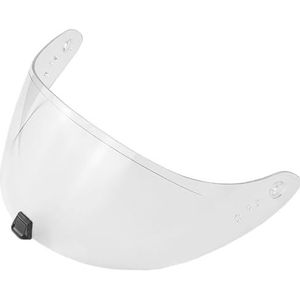 Motorhelm vizier lens, Helmvizier, R420 Helmschild Vervangend helmvizier for R420 Helmlens Zonnebescherming Windscherm (Zwart - Alleen for gebruik overdag)(Clear-day and Night)