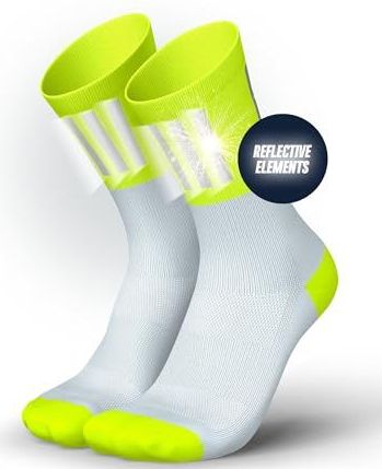 Incylence - High Viz V3 - Hardloopsokken - Fluorescerend Geel
