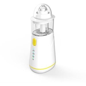 Neusspoelsysteem, elektrische sinusreiniger, pulserende neusverstopping & sinusspoelmachine, schakelaar met 3 standen, voor volwassenen en kinderen met een verstopte neus, sinusspoeling