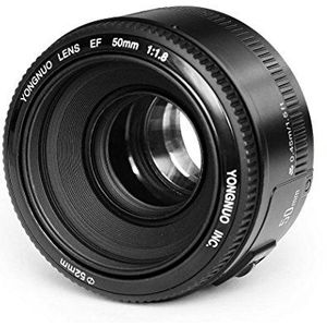YONGNUO YN50mm F1.8 autofocus lens met Canon EF bajonet, compatibel met Canon350D/450D/500D/600D/650D/700D/60D/5D Mark II/5D Mark III