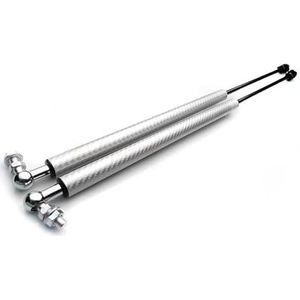 Shock Bracket Voor SEAT Voor Leon MK3 2012-2019 Motorkap Modificatie Koolstofvezel Gasveren Lift Ondersteuning Schokdemper Gasveer Demper(Carbon silver)
