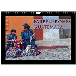 Kleurrijke Guatemala (wandkalender 2024 DIN A4 dwars), CALVENDO maandkalender