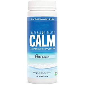 Natural Vitality Natural Calm Plus Calcium Original Unflavored 16 oz