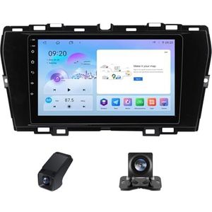Autoradio,Android 13 geldt geldt voor SsangYong Tivoli 2019-2023 9 inch HD touchscreen autoradio met draadloze Carplay Android Auto 4GLTE 5GWi-Fi Bluetooth FM RDS GPS-navigatie(NF-7)