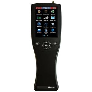 DVB-S2 Satellietzoekermeter 4 Inch TFT-touchscreen Met Spectrumanalysator Gebruiksvriendelijk