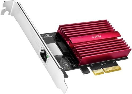 Cudy - PE10G - PCIe-netwerkkaart - 10 GB - PCIe naar 10 Gigabit Ethernet-adapter