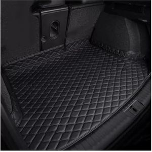 Auto Lederen Kofferbakmatten Voor Nissan Qashqai J12 III 2022 2023 2024, Waterdichte Kofferbakbeschermer Antislip Kofferbakbeschermmat Kofferbak Beschermer,E