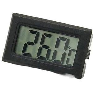 Mini Zwart Wit Digitale LCD Indoor Handige Temperatuursensor Vochtigheidsmeter Thermometer Hygrometer Gauge(Thermometer)