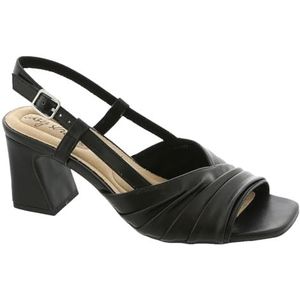 Easy Street Lucie sandaal met hak voor dames, Zwart, 7 UK Narrow