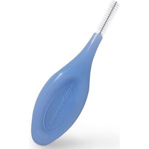 25 stuks: interdentale borstels Smart Grip van biogebaseerde kunststof.