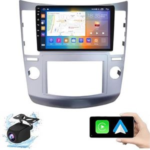 Android 13.0 2 Din Autoradio 10"" Touchscreen Auto Stereo Voor Hyundai veracruz 2007-2012 Met Draadloze Carplay Android Auto GPS Navigatie AHD Omgekeerd Beeld Stuurwielbediening(P6(6G+128G))