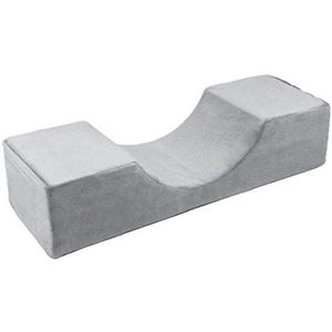 Lash kussen nekwimper U-vorm Ergonomische Curve Extension Ondersteuning Soft Memory Foam-Grijs voor Volwassenen Huis Nekpijn Souvenirs