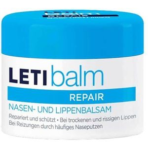 LETI balm Nasen- und Lippenbalsam - Intensive Nasen- und Lippenpflege bei sehr trockener oder rauer Haut, 10 ml Crème