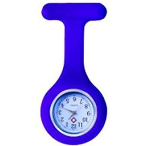 Yojack Gepersonaliseerd zakhorloge mode zakhorloge siliconen verpleegster horloge broche arts medische unisex horloge klok gegraveerd horloge (kleur: worden)