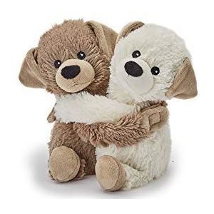 Warmies 20 cm warme knuffels volledig verwarmbaar zacht speelgoed geparfumeerd met Franse lavendel - Puppies