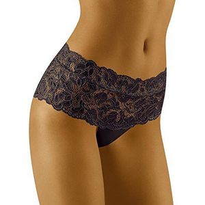 Wolbar - WB413 - Onderbroek - Zwart - Shorts Met Kant Voor Dames