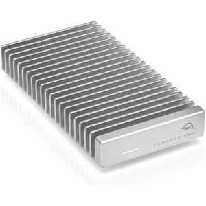 OWC 8TB Express 1M2 Draagbare NVMe Thunderbolt (USB-C) SSD USB4 Ultra Snelle Externe SSD Drive met Aluminium Koellichaam Behuizing