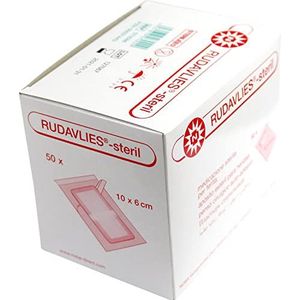 Noba Rudavlies® Steriel, Verbandpflaster, dressing, grote selectie, 50 stuks - 10 x 6 cm