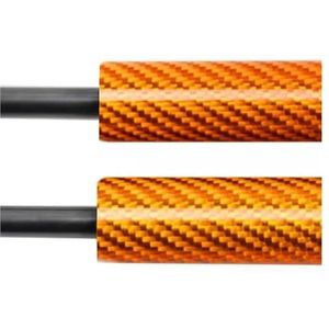 Shock Bracket Voor Nissan Voor Pathfinder R53 2022 2024 Cilinders Liftondersteuning Schokdempers Gasveer Zuigerstangen Motorafdekking hydraulische stang(Carbon FiberOrange)