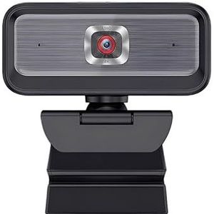 Webcam 4K Full HD met microfoon, USB for 2K Autofocus PC Laptop Video-opnamecamera privacycover(4K)
