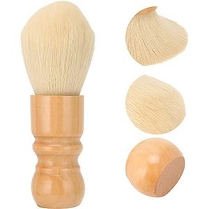 Scheerborstel, Baard Reinigingsborstel Nylon Haar Kapper Nylon Scheerborstel Mannen Scheerborstel voor Thuis voor Reizen voor Salon