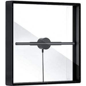 3D-ventilator met hoes 50 cm 19,7 inch Wifi Led-bord Holografische lamp Speler Afstandsbediening 3D-ventilator Hologram Projector Licht Levendige beelden(Fan+cover)