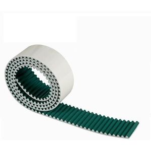 MTMXALBBR RPP8M Open riemaandrijving Polyurethaan for aandrijving Garage Opener Lift Liftdeur Witte kleur gecoate stof leisurely(10M,10mm)