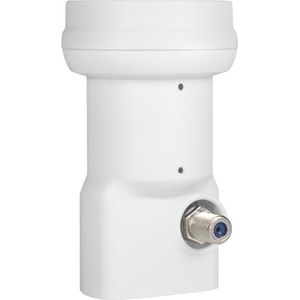 MegaSat - 0400072 - High Gain Single LNB - Wit - Signaalversterking 70 dB