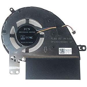 LMNCBVYA FCQLR CPU Cooling Fan Compatible with Asus Zenbook 13 UX333 UX333F UX333FN - Replacement Part 13NB0JW0P01011 13NB0JV0AM0401